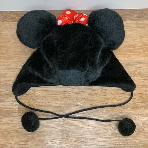 Disney Minnie Mouse Winter Hat with Bow - Picture 1 of 6